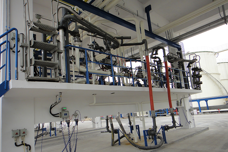 中國石油惠州大安油庫一機三位底部裝車系統 中國石油惠州大安油庫一機三位底部裝車系統
