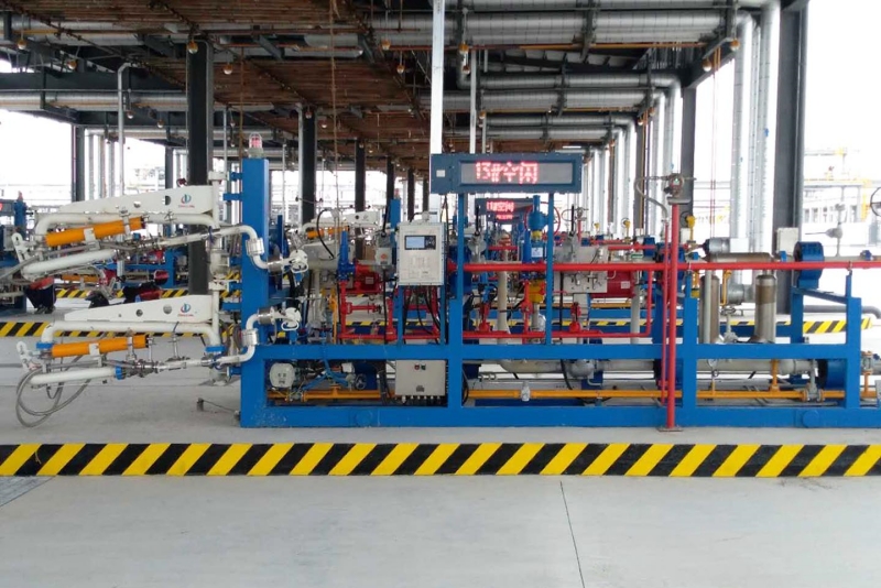 某項目裝車橇現(xiàn)場